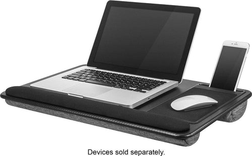 LapGear - Home Office Pro Lap Desk - Black Carbon