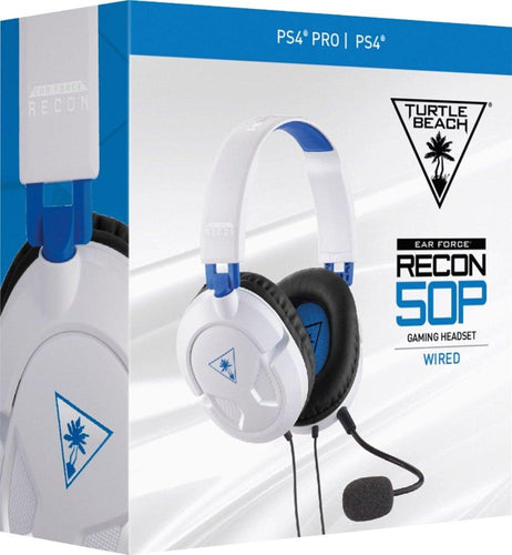 Turtle Beach - RECON 50P Wired Stereo Gaming Headset - White